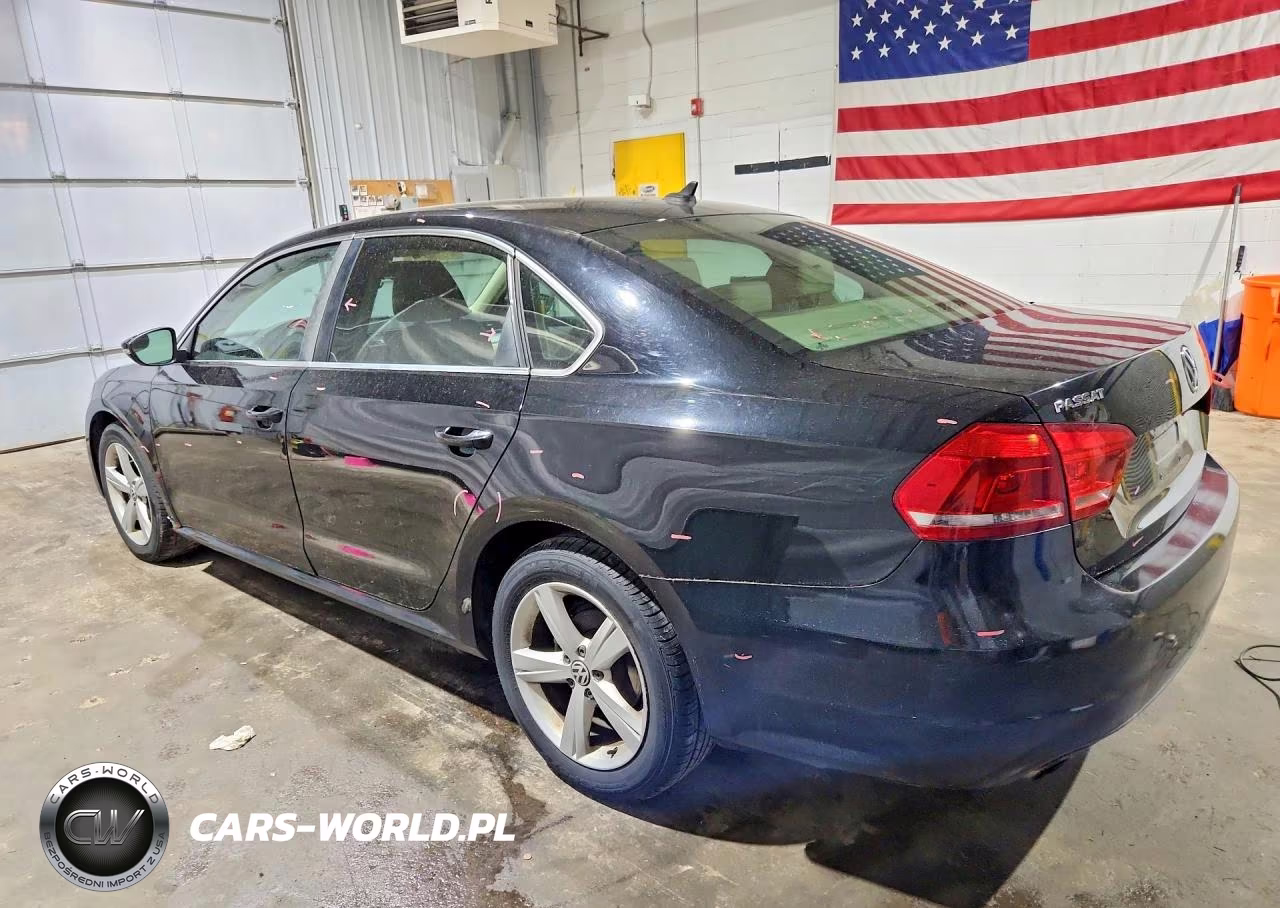 2012 Volkswagen Passat Se VIN:1VWBP7A33CC071764 - 2
