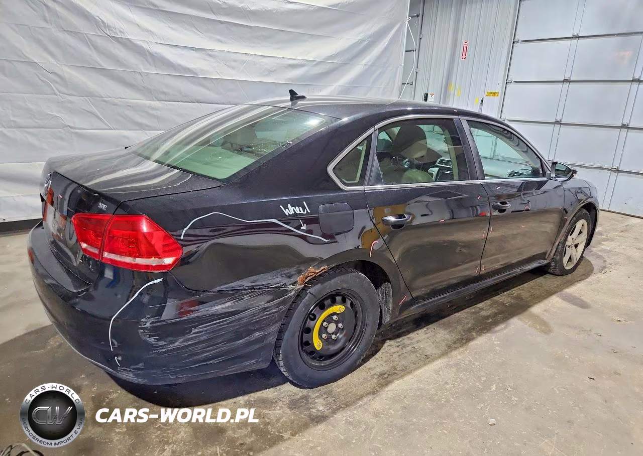 2012 Volkswagen Passat Se VIN:1VWBP7A33CC071764 - 3
