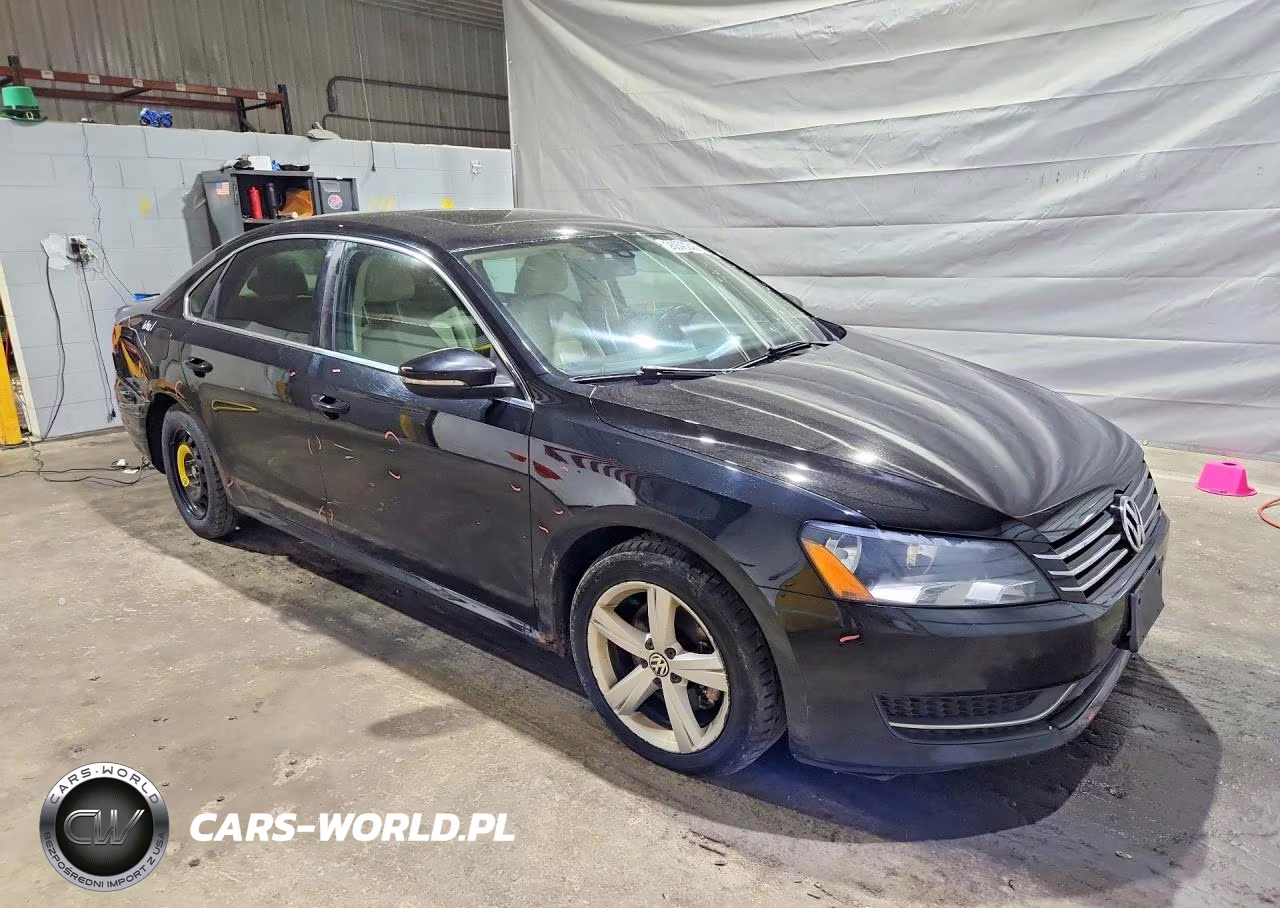 2012 Volkswagen Passat Se VIN:1VWBP7A33CC071764 - 4