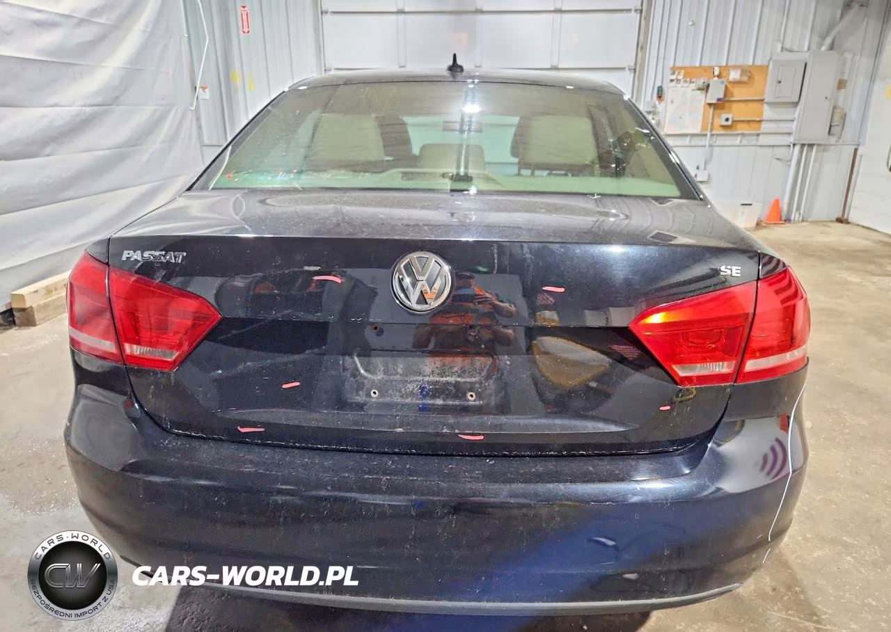 2012 Volkswagen Passat Se VIN:1VWBP7A33CC071764 - 6