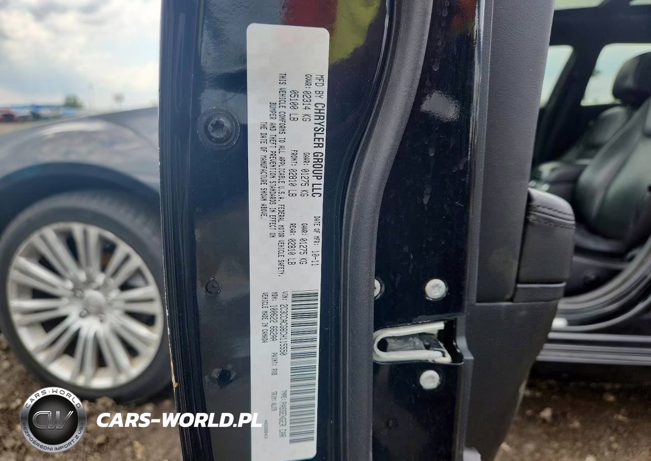 2012 Chrysler 300 Limited VIN:2C3CCACG6CH115550 - 12
