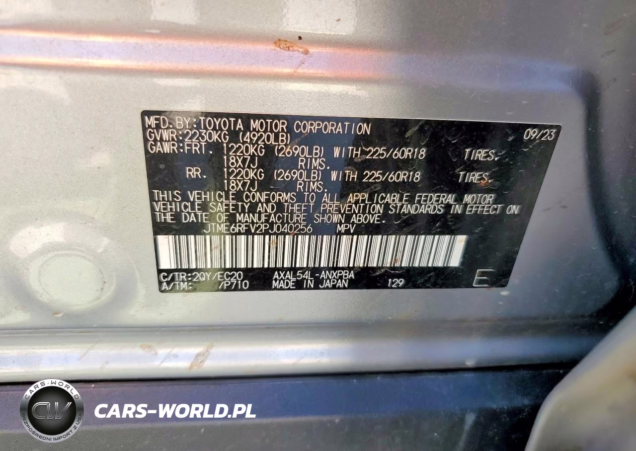 2023 Toyota Rav4 Hybrid Xse VIN:JTME6RFV2PJ040256 - 13