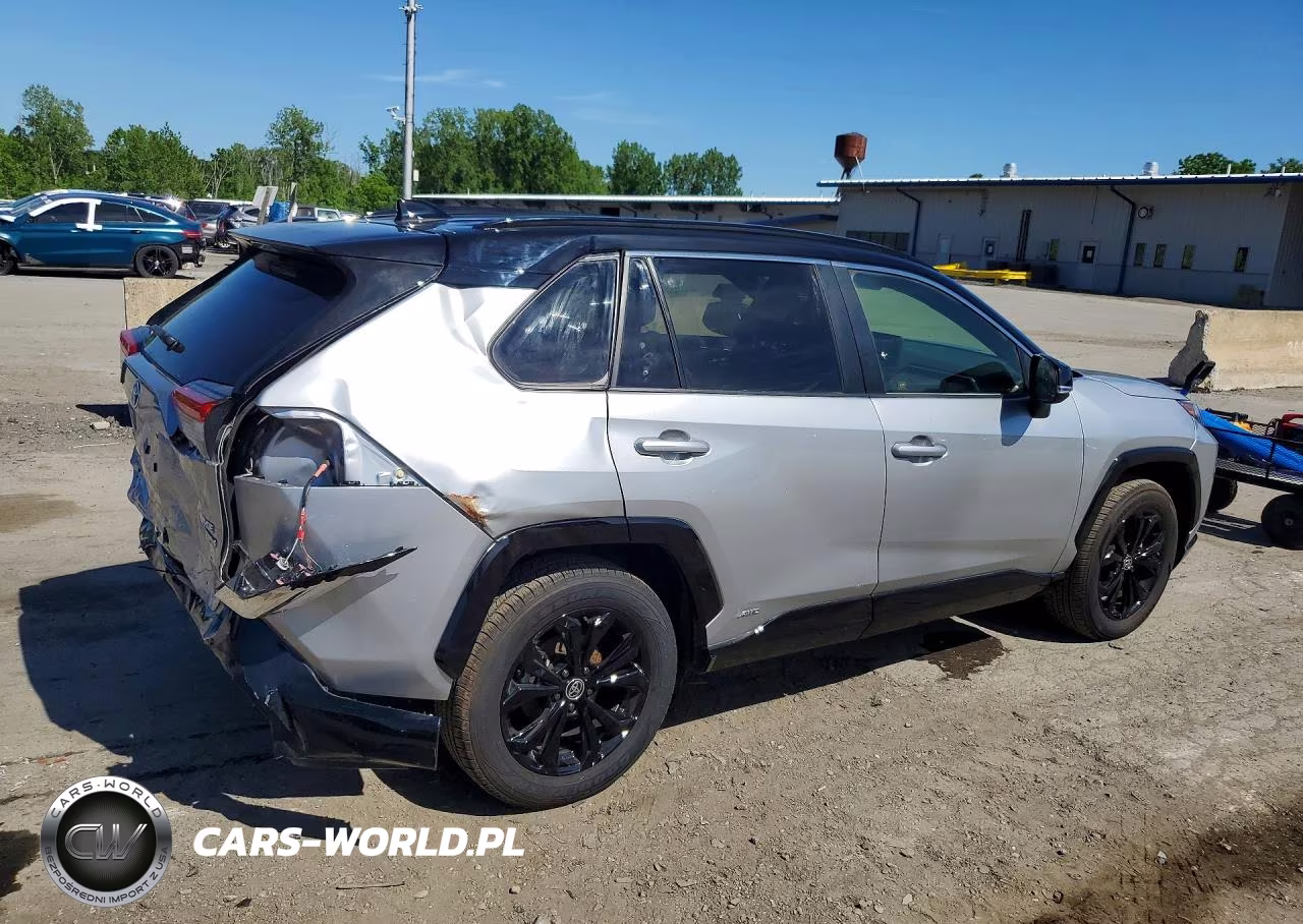 2023 Toyota Rav4 Hybrid Xse VIN:JTME6RFV2PJ040256 - 3