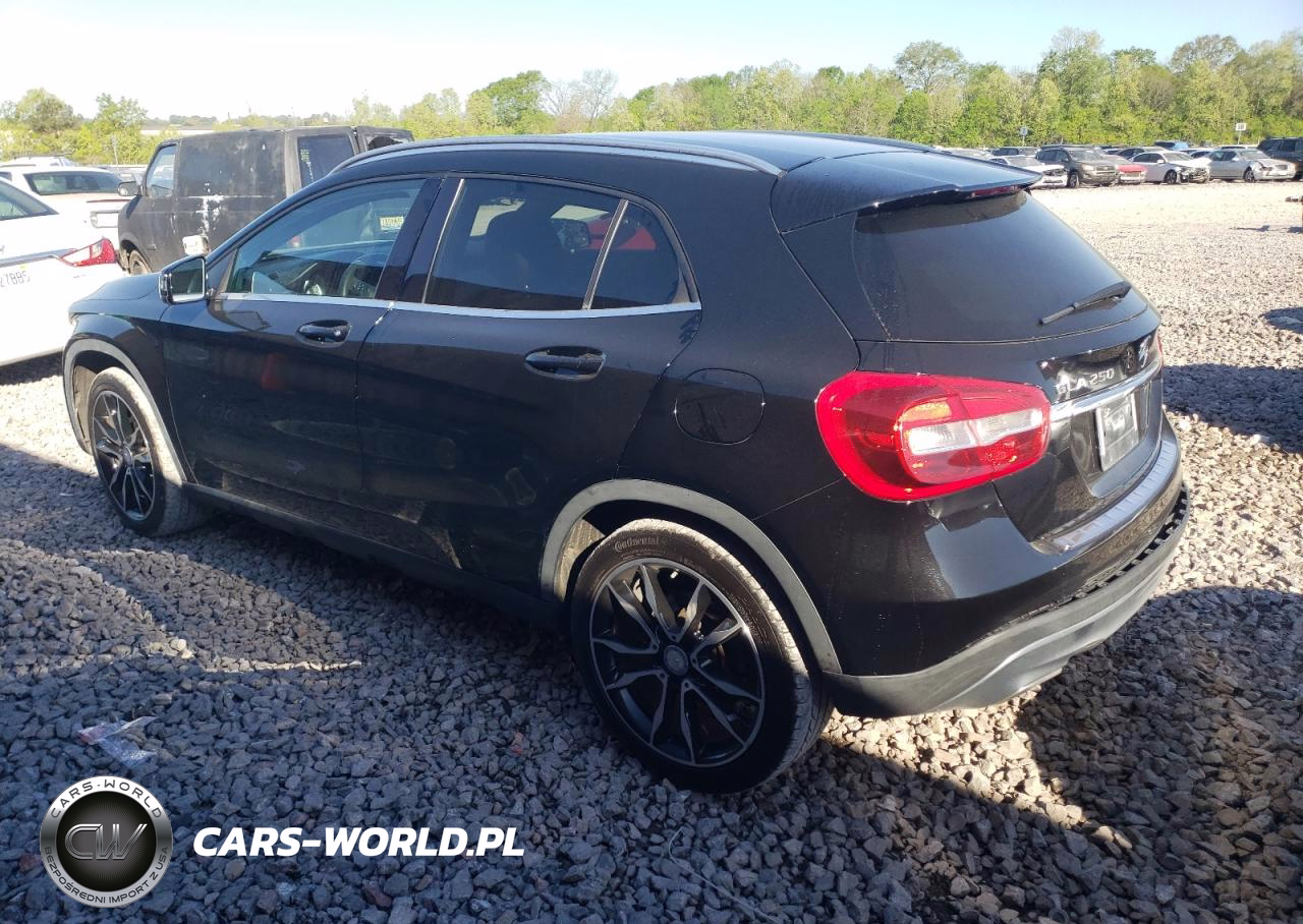 2017 Mercedes-Benz Gla 250 VIN:WDCTG4EB4HJ323882 - 2