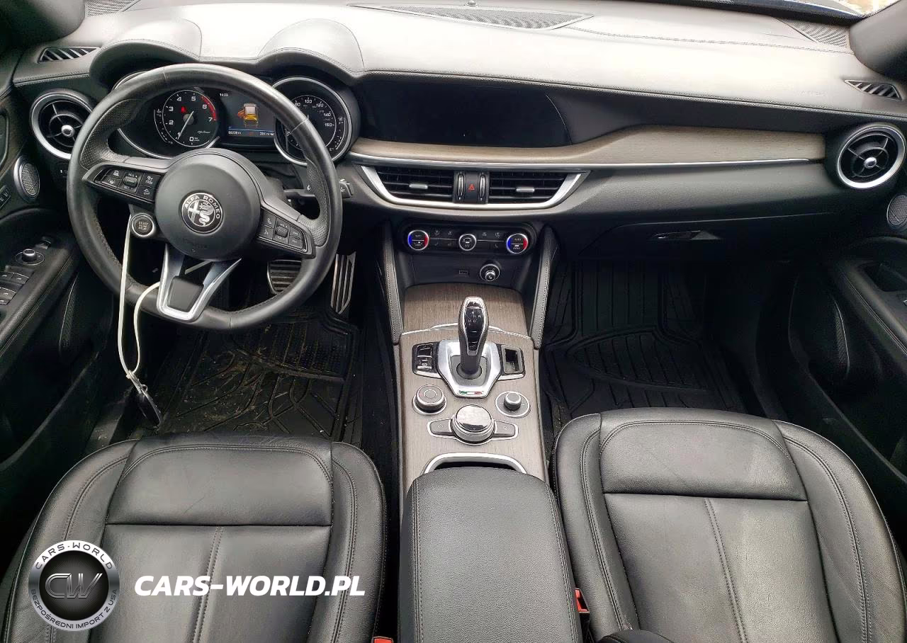 2022 Alfa Romeo Stelvio Ti VIN:ZASPAKBN0N7D32722 - 8