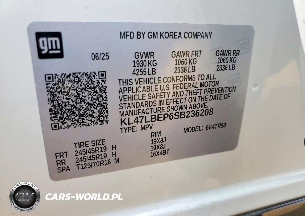 2025 Buick Envista Sport Touring VIN:KL47LBEP6SB236208 - 12