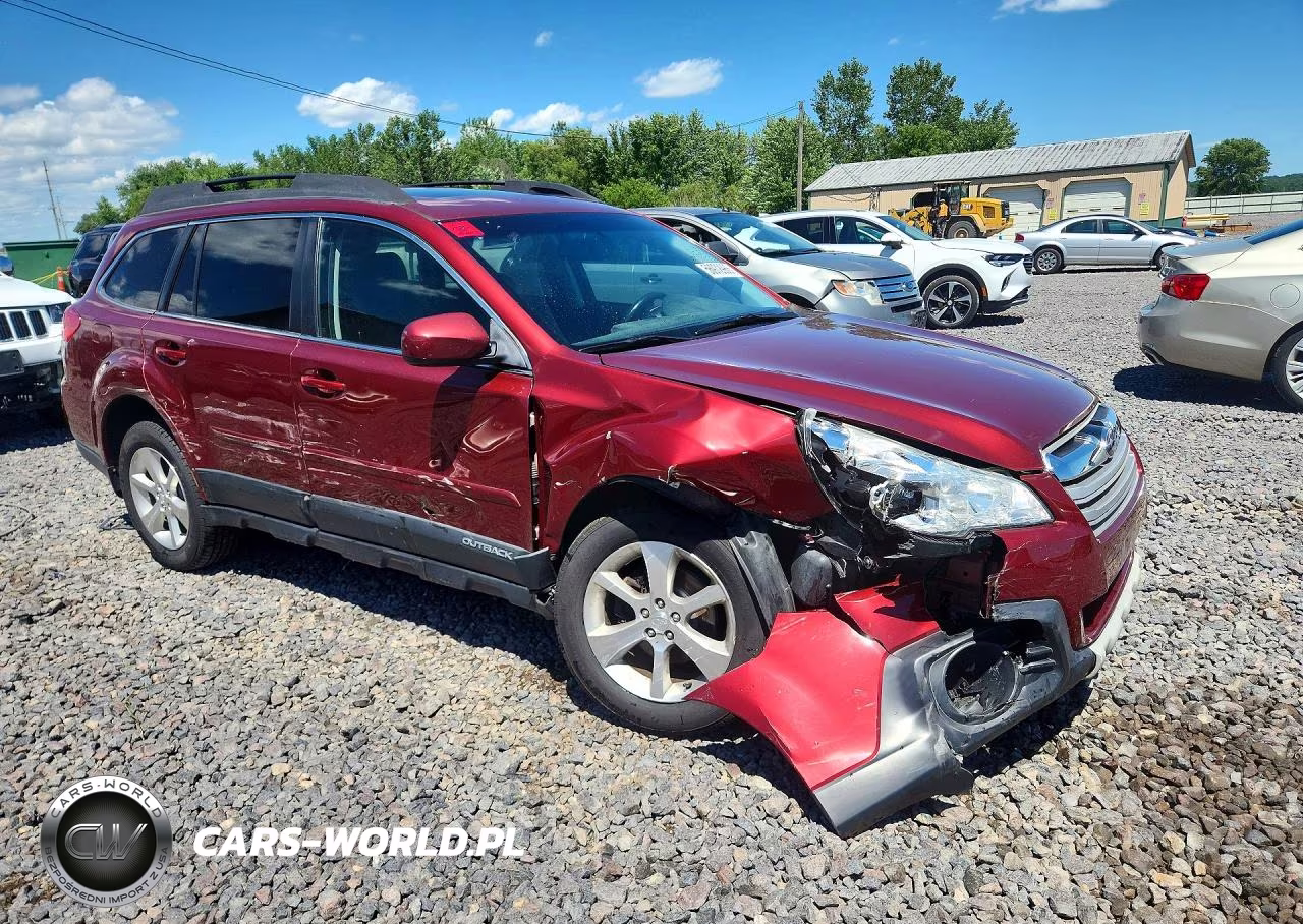 2014 Subaru Outback 2.5I Limited VIN:4S4BRCLC4E3215128 - 4