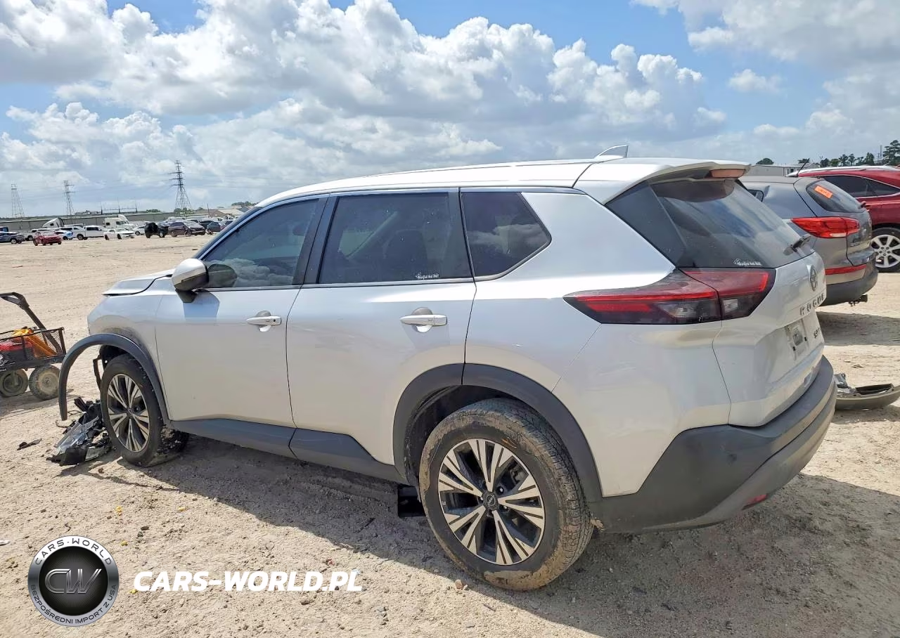 2022 Nissan Rogue Sv VIN:5N1BT3BB7NC701653 - 2