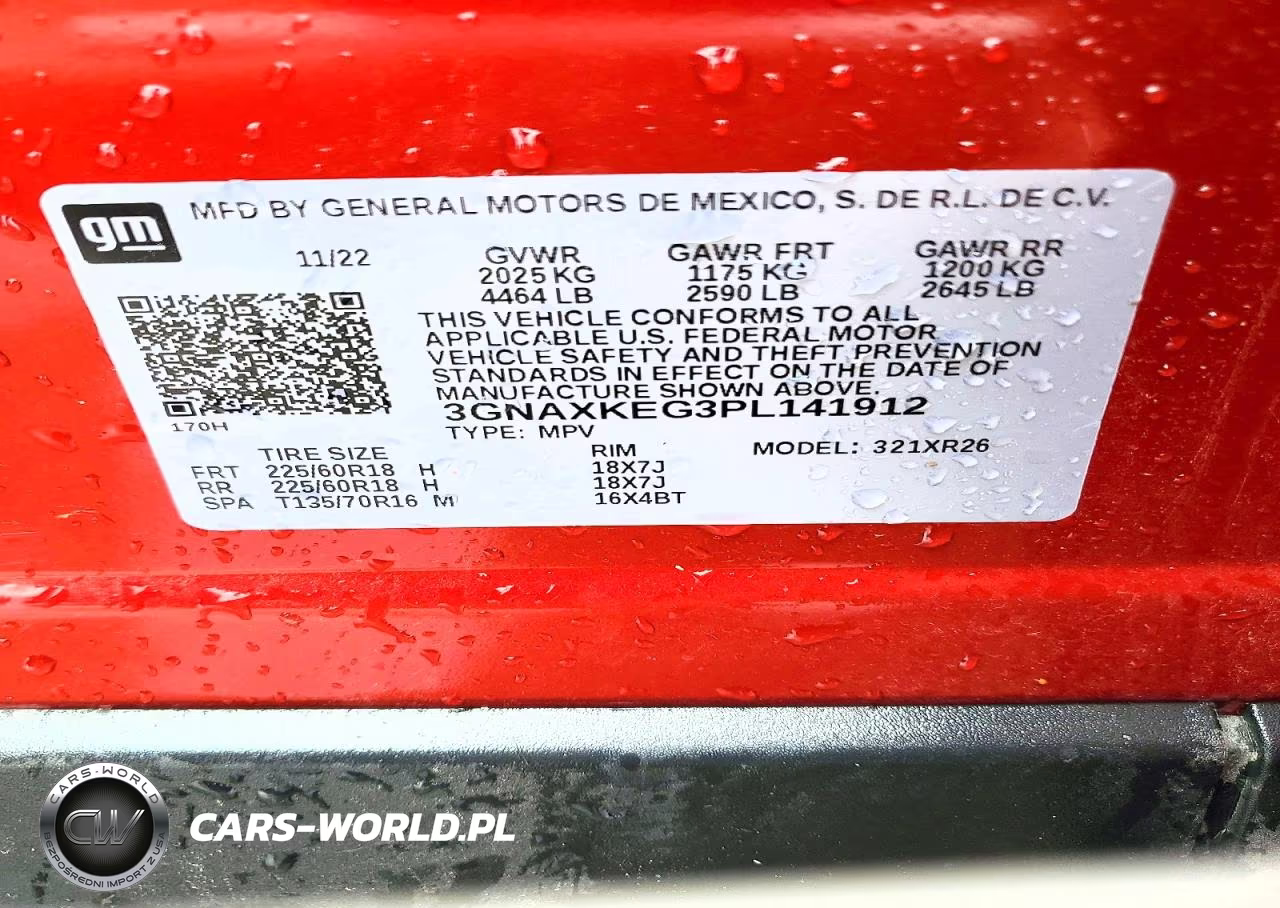 2023 Chevrolet Equinox Lt VIN:3GNAXKEG3PL141912 - 12