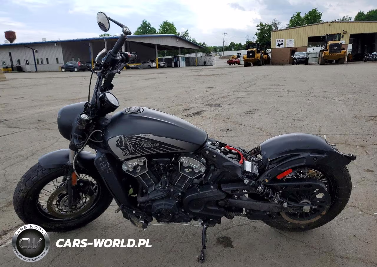 2021 Indian Motorcycle Co. Scout Bobber Twenty Abs VIN:56KMTG00XM3164985 - 3