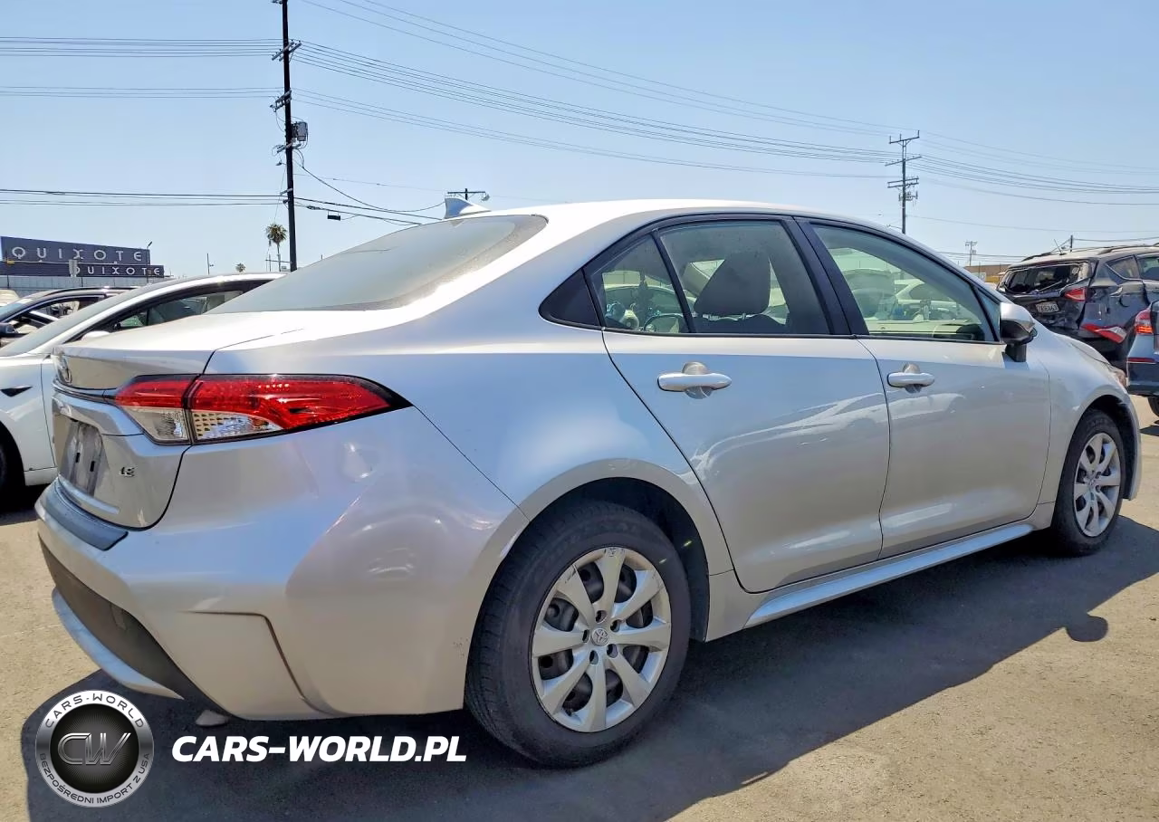 2020 Toyota Corolla Le VIN:JTDEPRAE2LJ066175 - 3