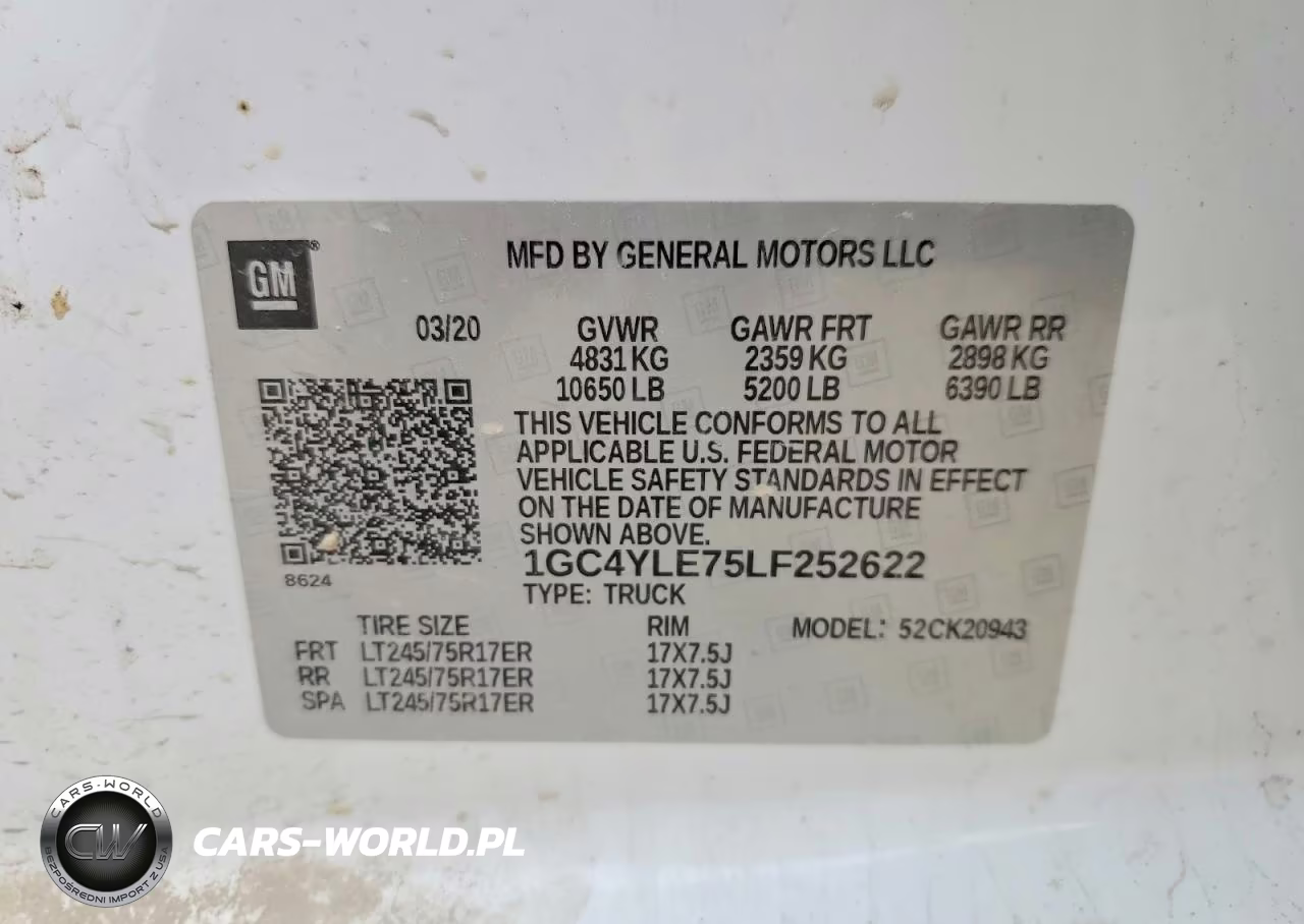 2020 Chevrolet Silverado K2500 Heavy Duty VIN:1GC4YLE75LF252622 - 13
