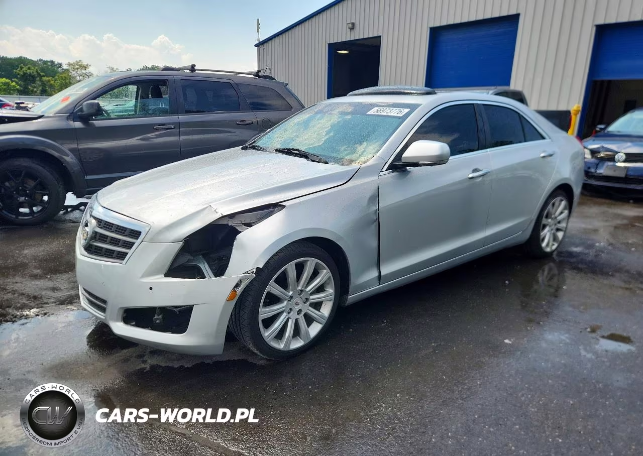 2014 Cadillac Ats Luxury VIN:1G6AB5SX3E0126398 - 1
