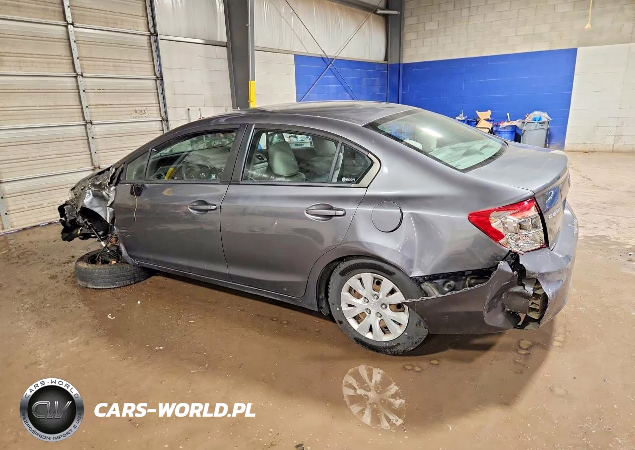 2012 Honda Civic Lx VIN:19XFB2F5XCE314799 - 2