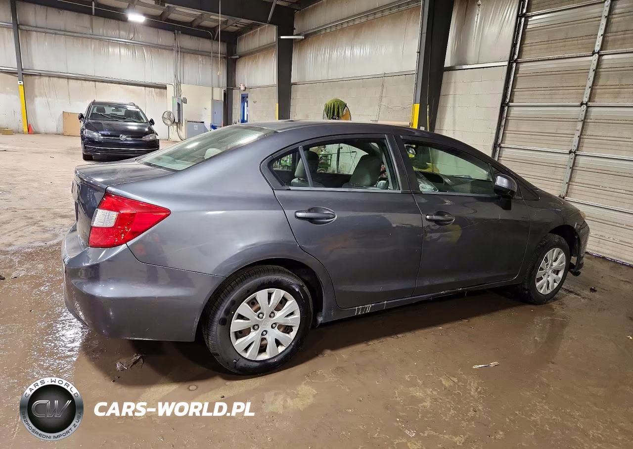 2012 Honda Civic Lx VIN:19XFB2F5XCE314799 - 3