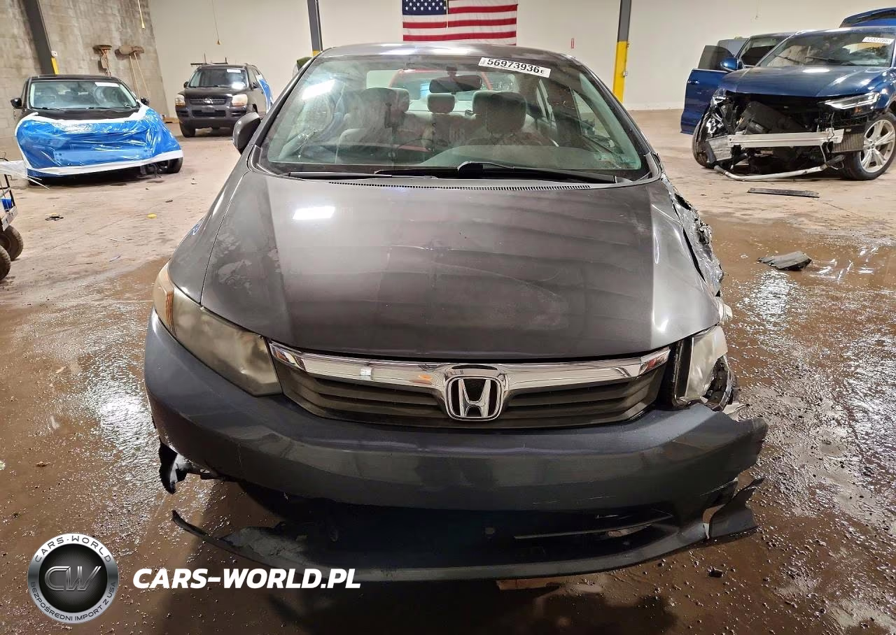 2012 Honda Civic Lx VIN:19XFB2F5XCE314799 - 5