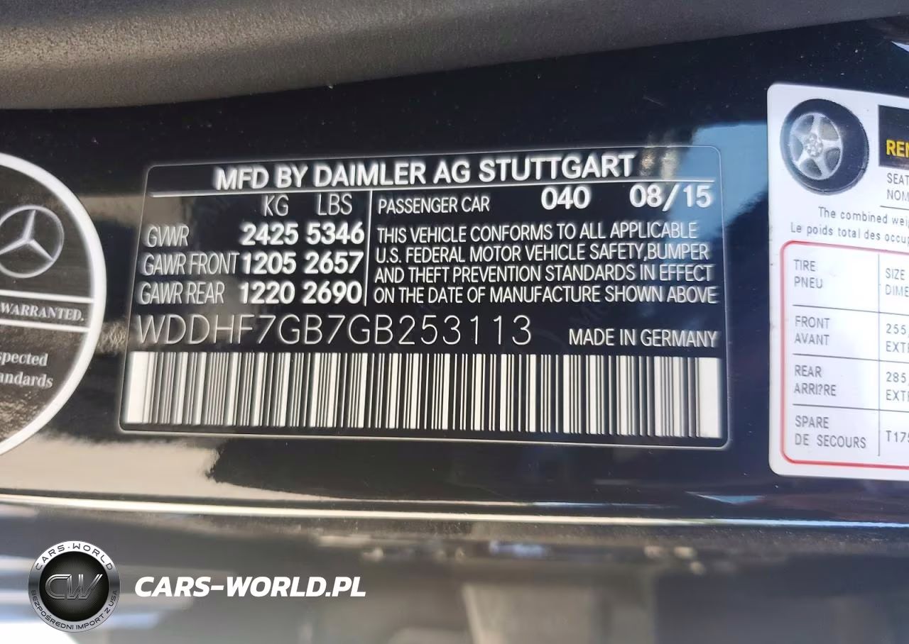 2016 Mercedes-Benz E 63 Amg-S VIN:WDDHF7GB7GB253113 - 12