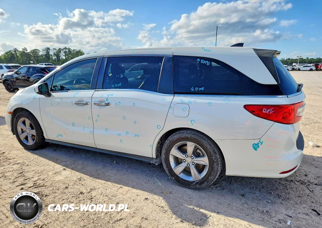 2018 Honda Odyssey Exl VIN:5FNRL6H79JB060445 - 2