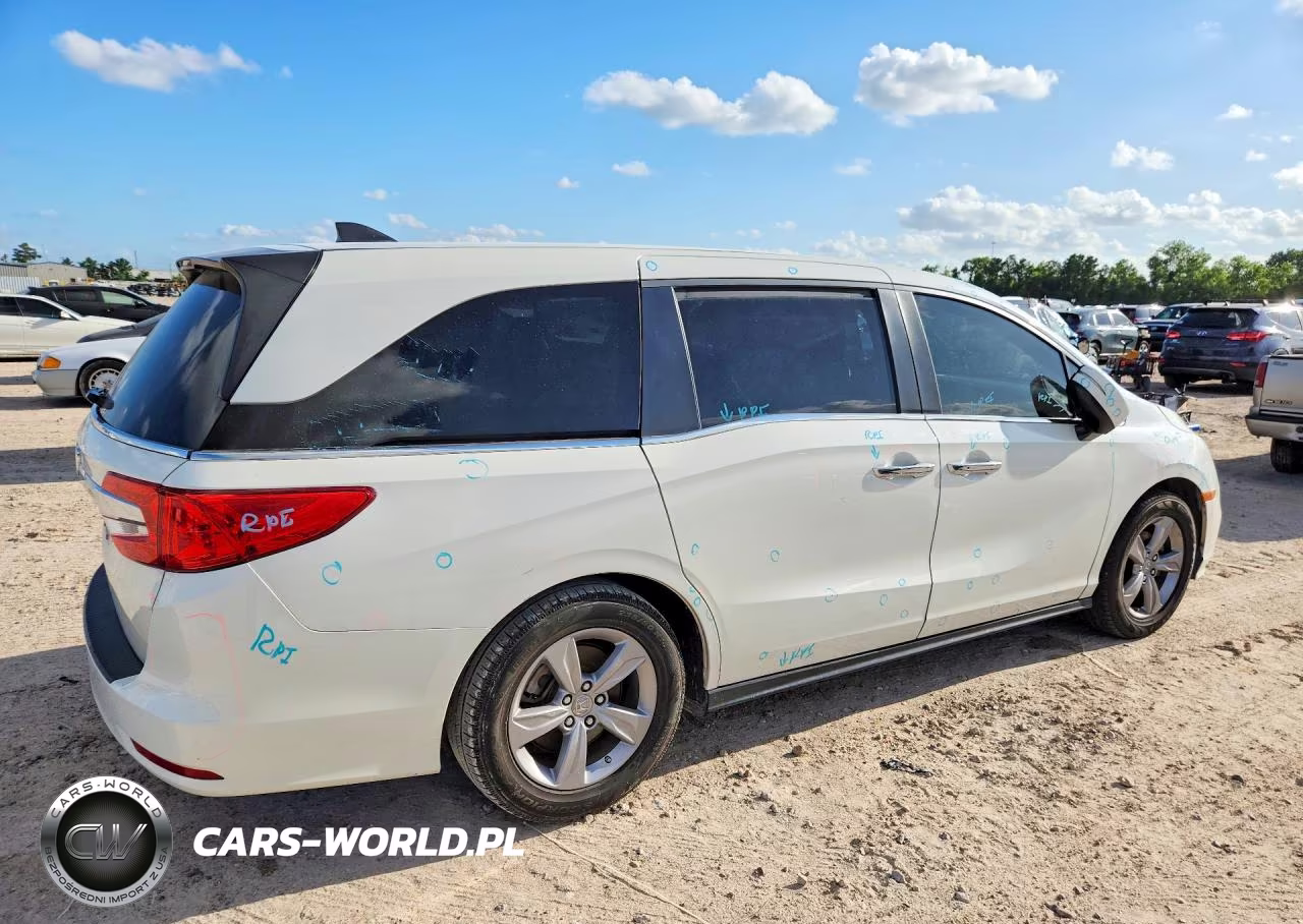 2018 Honda Odyssey Exl VIN:5FNRL6H79JB060445 - 3