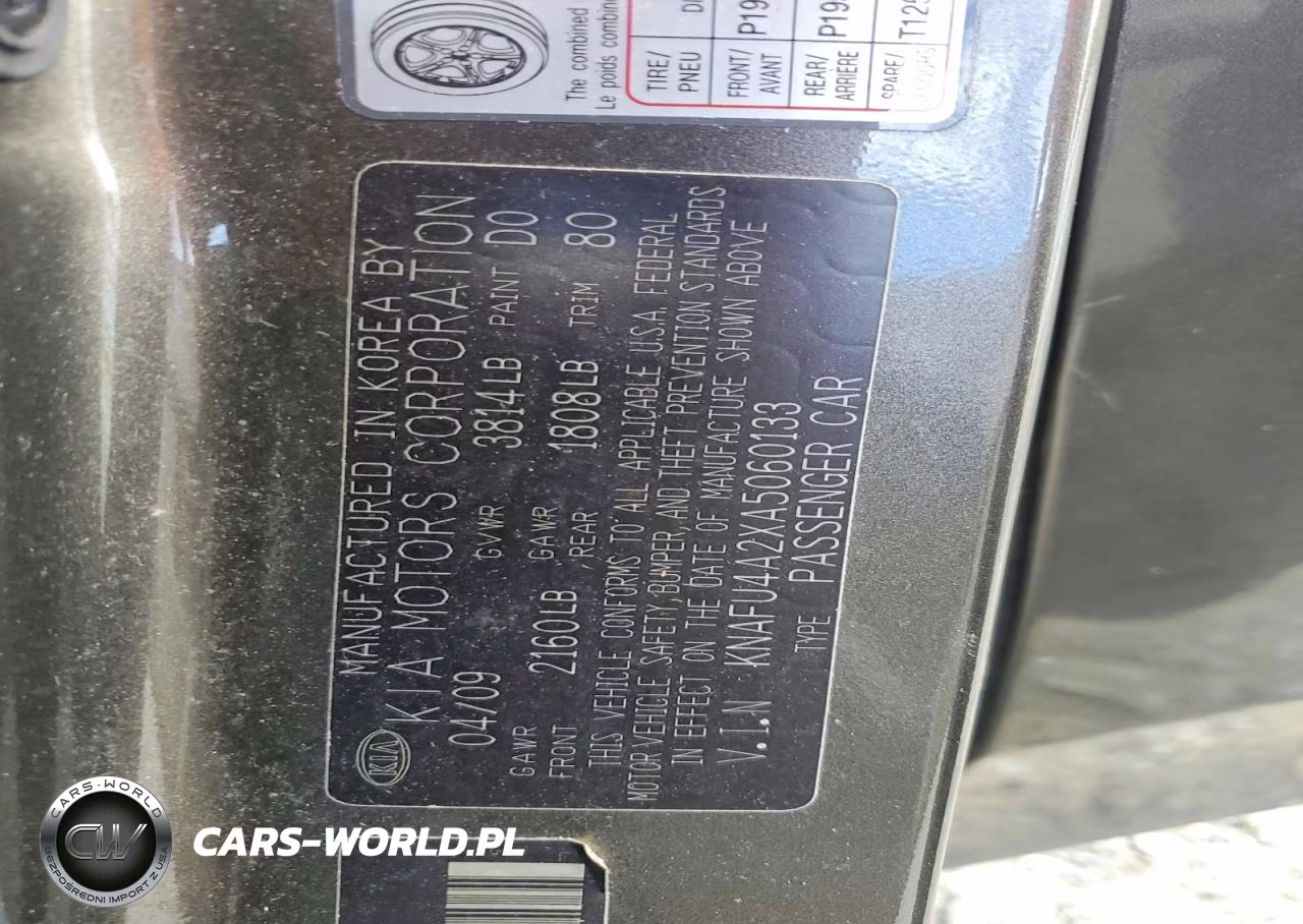 2010 Kia Forte Ex VIN:KNAFU4A2XA5060133 - 13