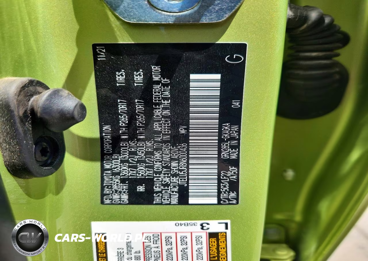 2022 Toyota 4Runner Trd Pro VIN:JTELU5JR8N6000436 - 13