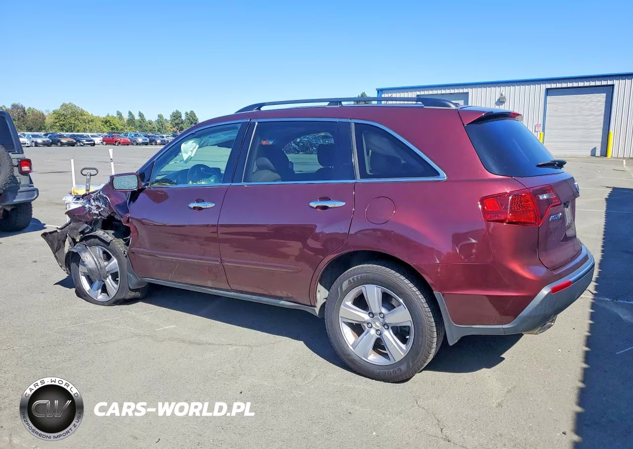 2012 Acura Mdx Technology VIN:2HNYD2H39CH503439 - 2