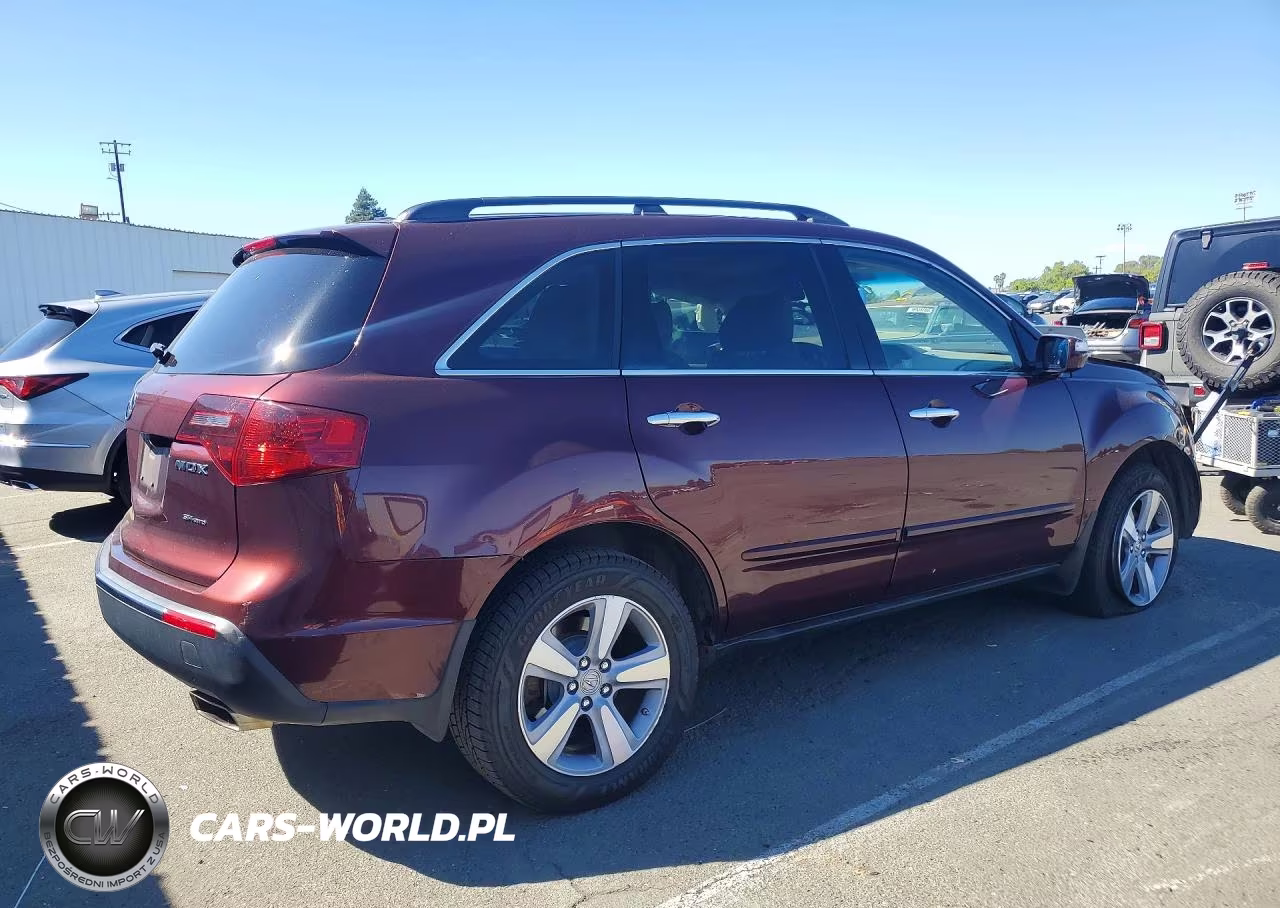 2012 Acura Mdx Technology VIN:2HNYD2H39CH503439 - 3