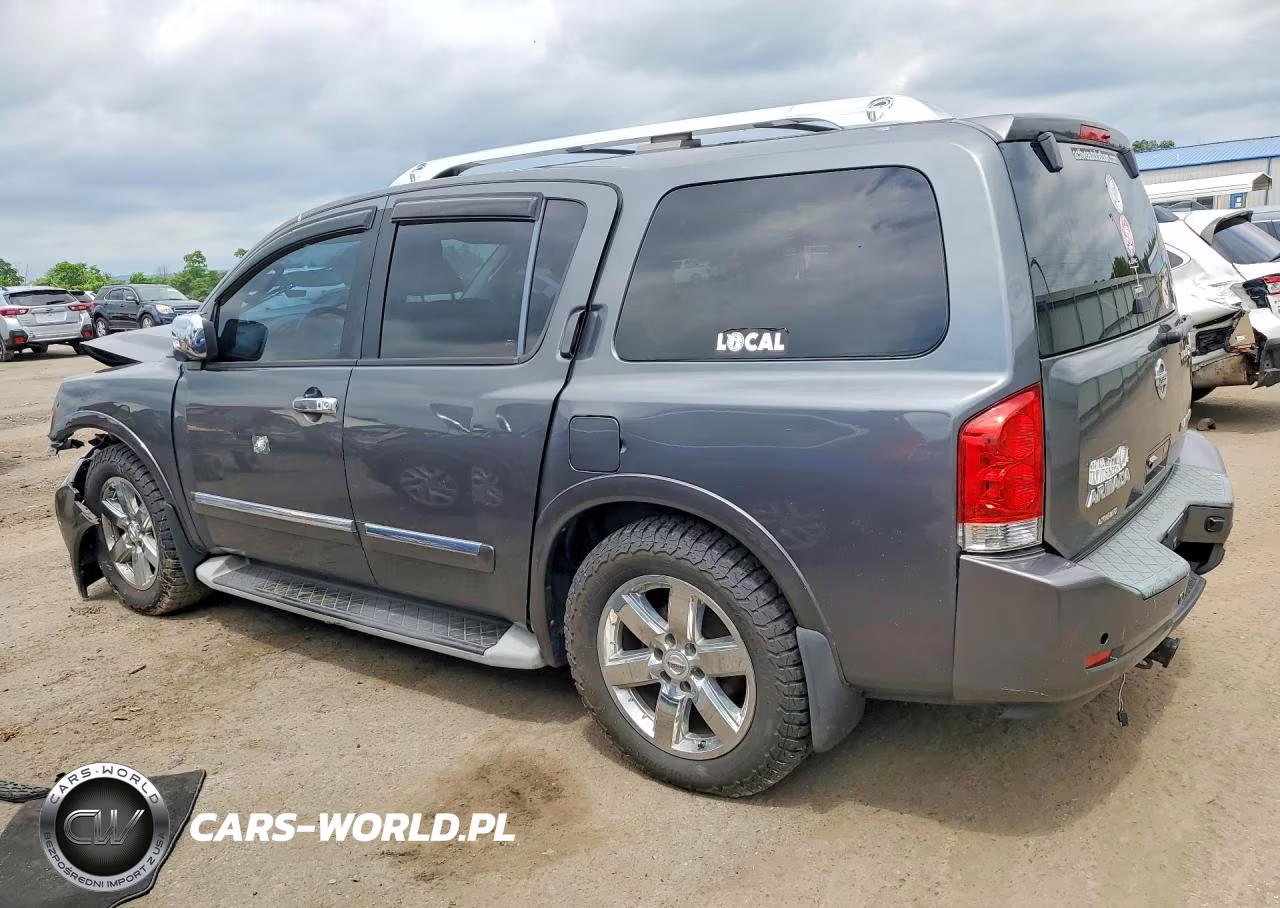 2010 Nissan Armada Platinum VIN:5N1AA0NE9AN614860 - 2