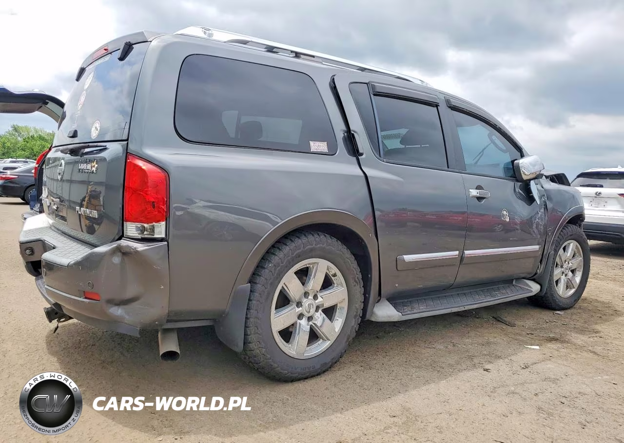 2010 Nissan Armada Platinum VIN:5N1AA0NE9AN614860 - 3