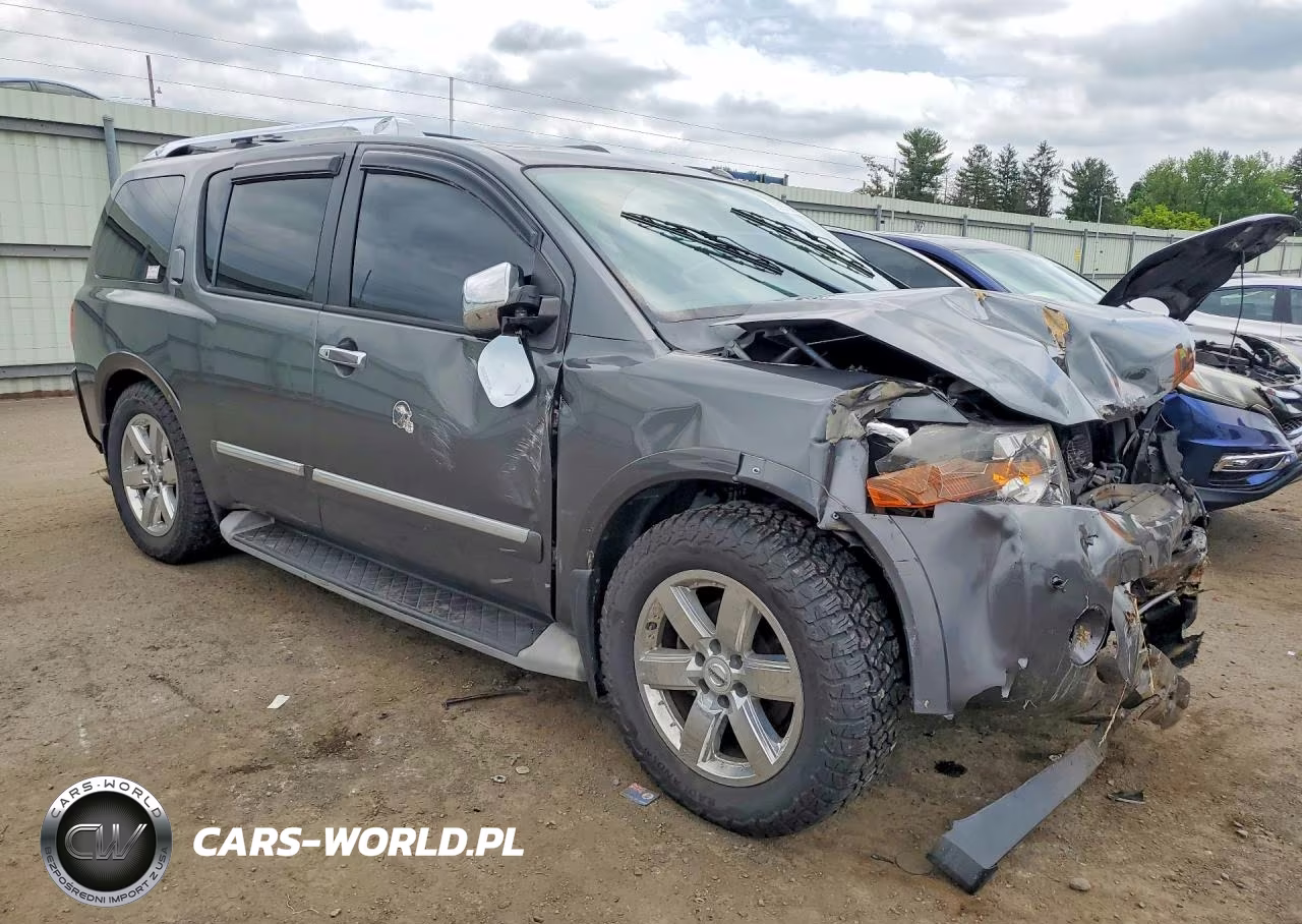 2010 Nissan Armada Platinum VIN:5N1AA0NE9AN614860 - 4