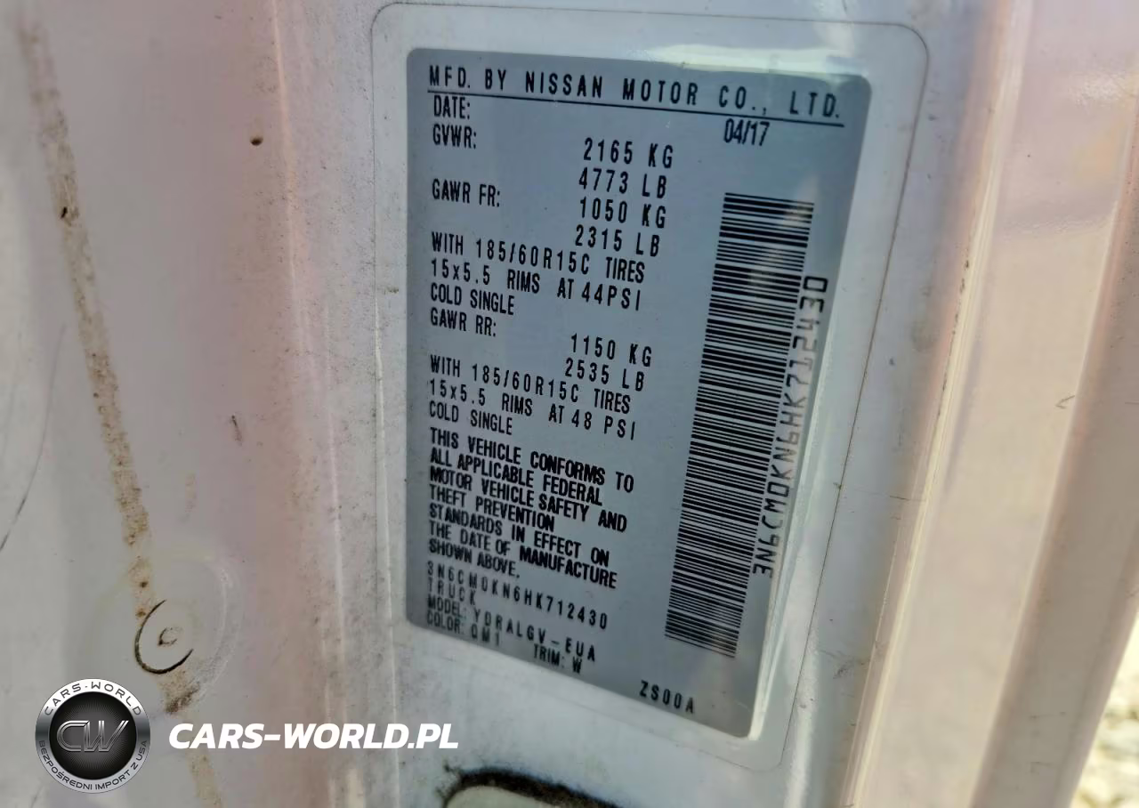 2017 Nissan Nv200 Sv VIN:3N6CM0KN6HK712430 - 13