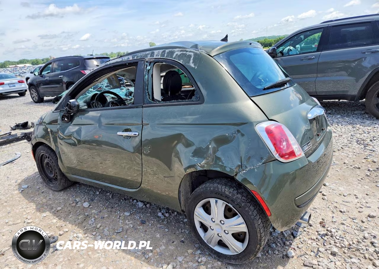 2012 Fiat 500 Pop VIN:3C3CFFAR0CT254511 - 2