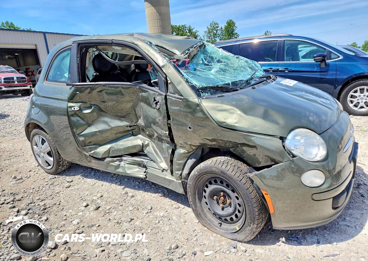 2012 Fiat 500 Pop VIN:3C3CFFAR0CT254511 - 4