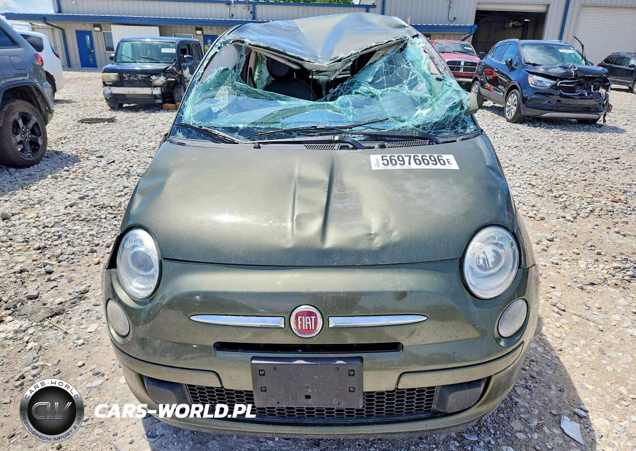 2012 Fiat 500 Pop VIN:3C3CFFAR0CT254511 - 5