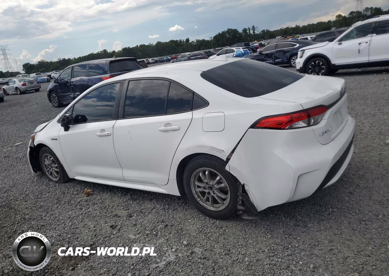 2021 Toyota Corolla Le VIN:JTDEAMDE2MJ004809 - 2