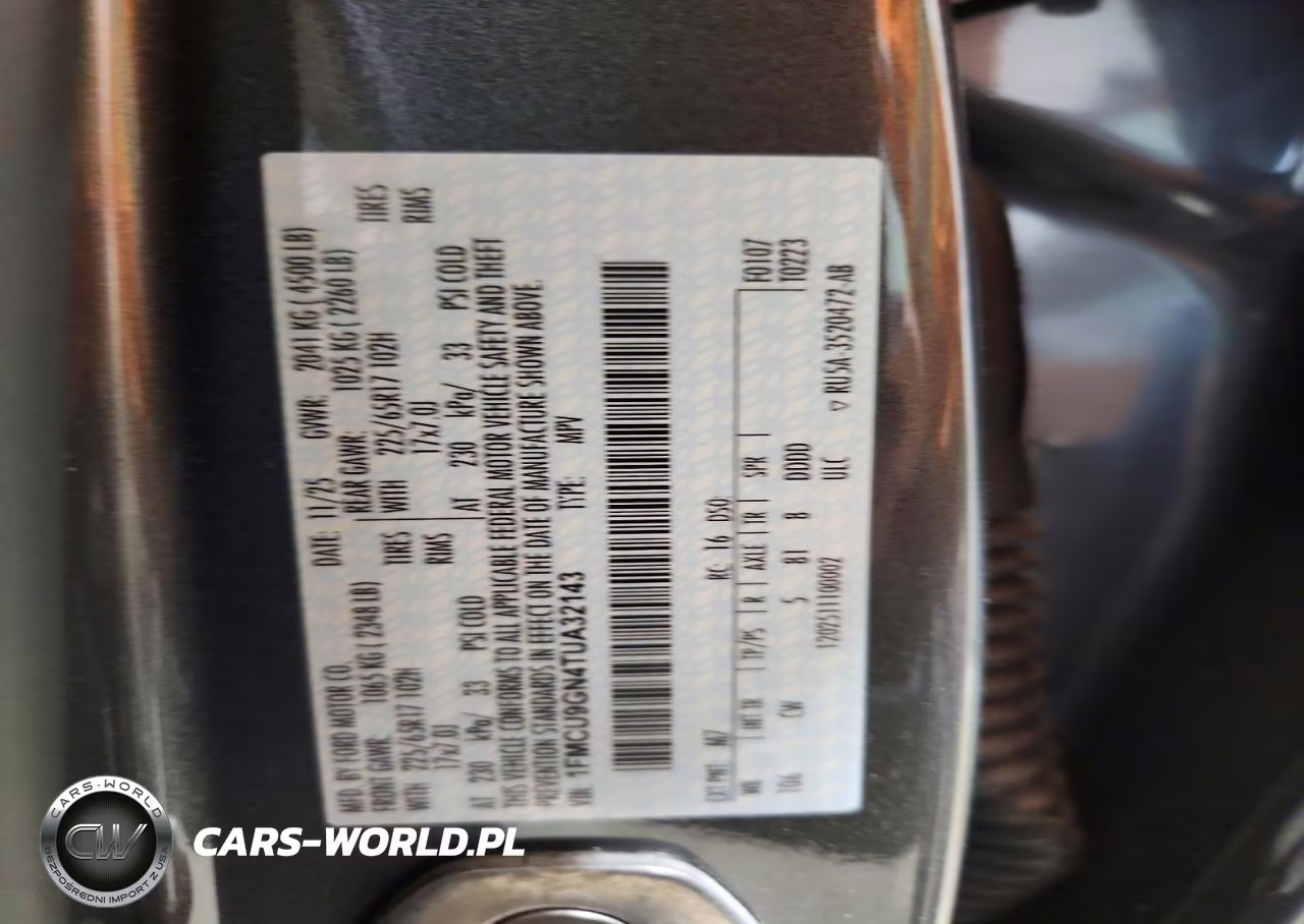 2026 Ford Escape Active VIN:1FMCU9GN4TUA32143 - 13