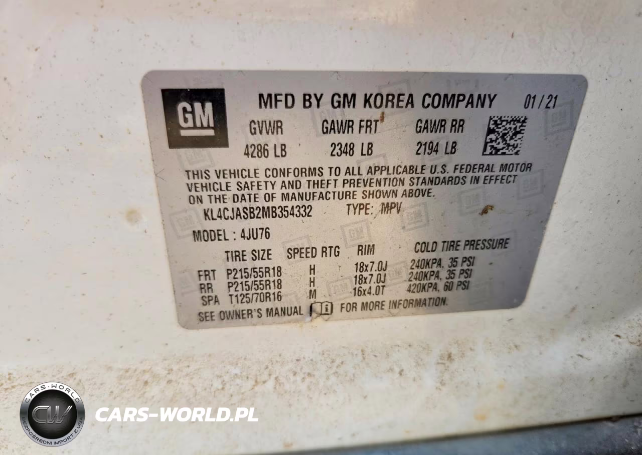 2021 Buick Encore Preferred VIN:KL4CJASB2MB354332 - 14
