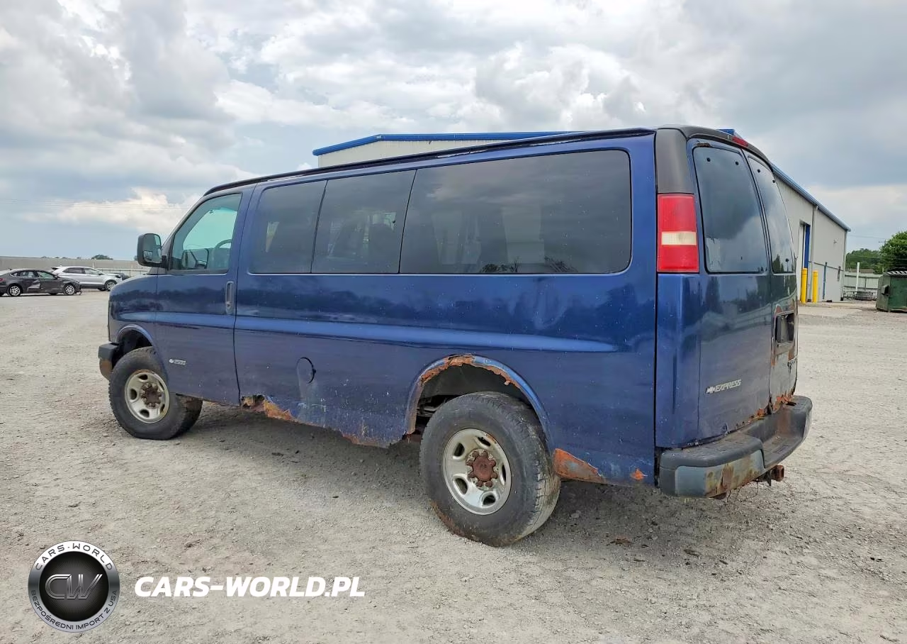2004 Chevrolet Express G2500 VIN:1GAGG25UX41238013 - 2