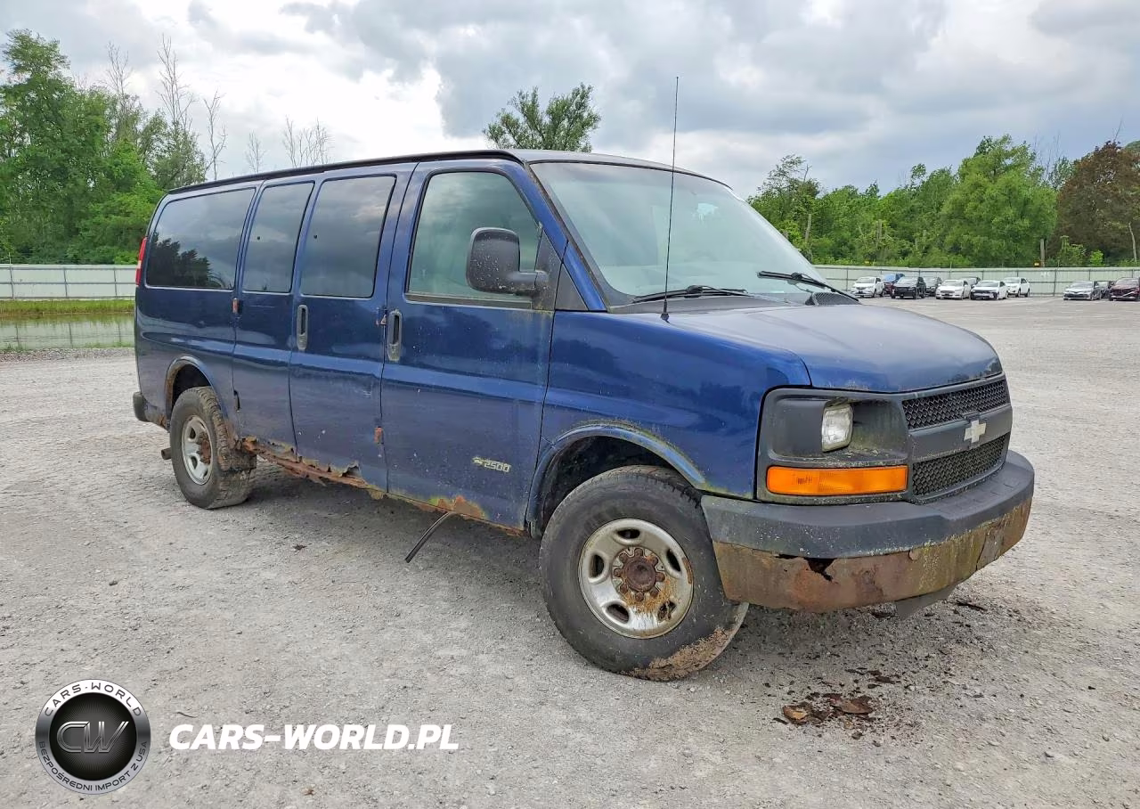 2004 Chevrolet Express G2500 VIN:1GAGG25UX41238013 - 4