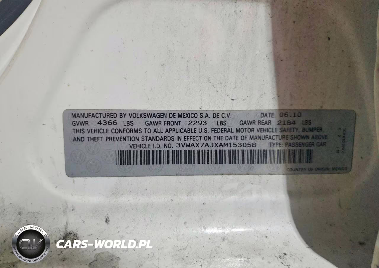 2010 Volkswagen Jetta Limited VIN:3VWAX7AJXAM153058 - 13