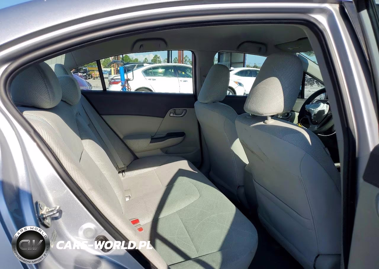 2012 Honda Civic Lx VIN:19XFB2F55CE006598 - 10