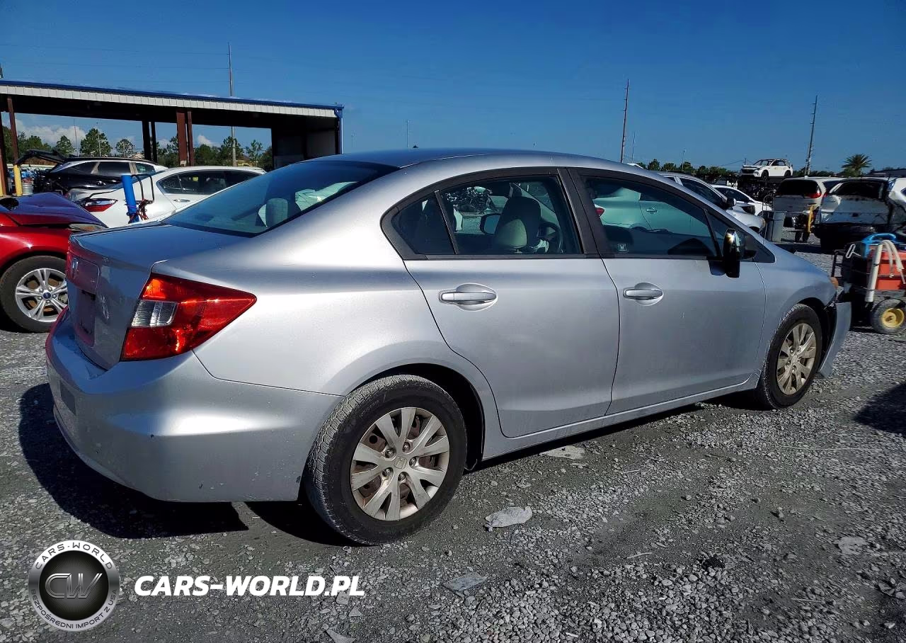 2012 Honda Civic Lx VIN:19XFB2F55CE006598 - 3