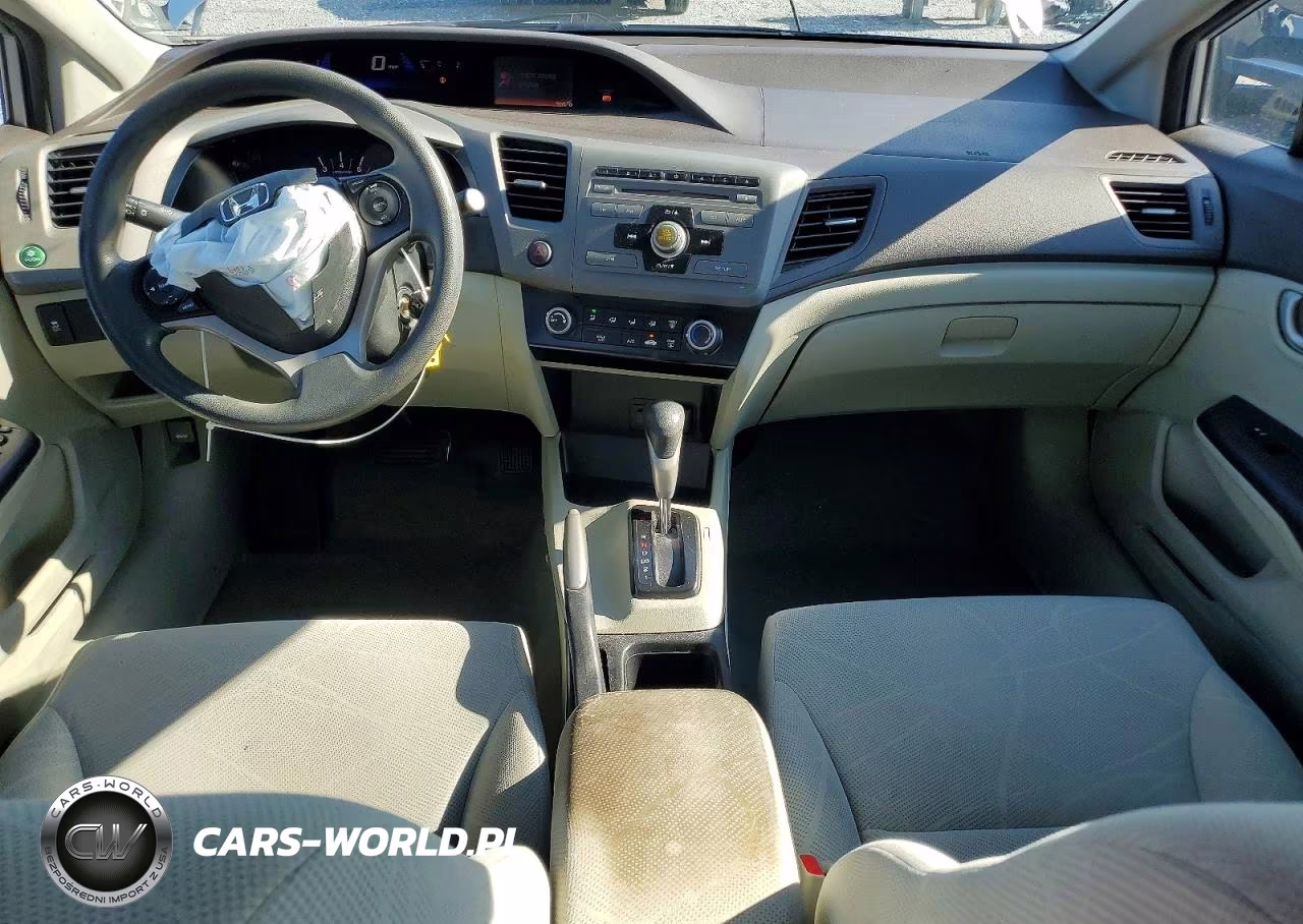 2012 Honda Civic Lx VIN:19XFB2F55CE006598 - 8