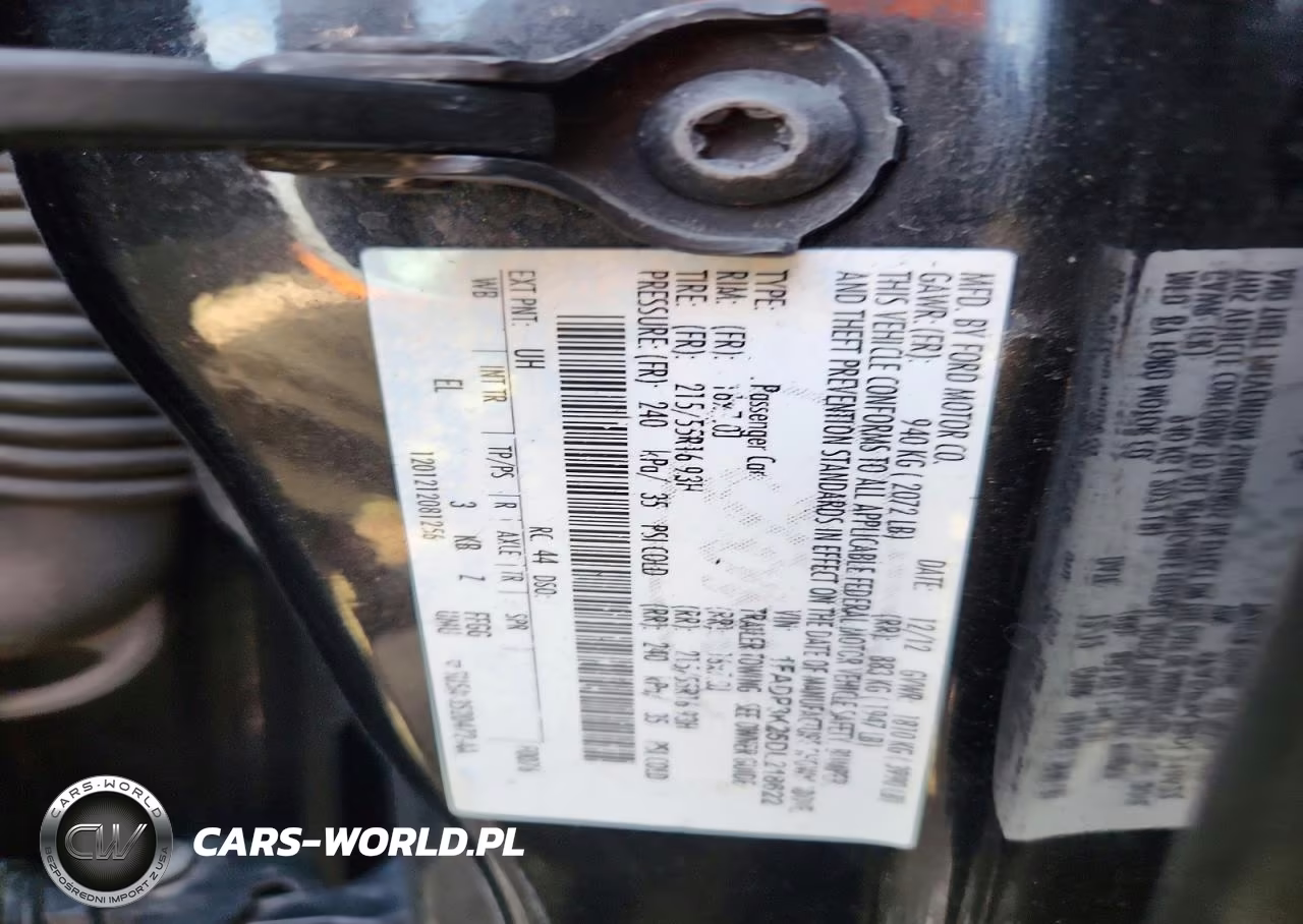 2013 Ford Focus Se VIN:1FADP3K25DL218622 - 12