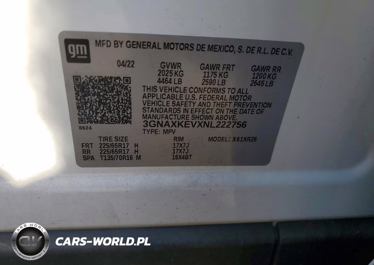 2022 Chevrolet Equinox Lt VIN:3GNAXKEVXNL222756 - 13