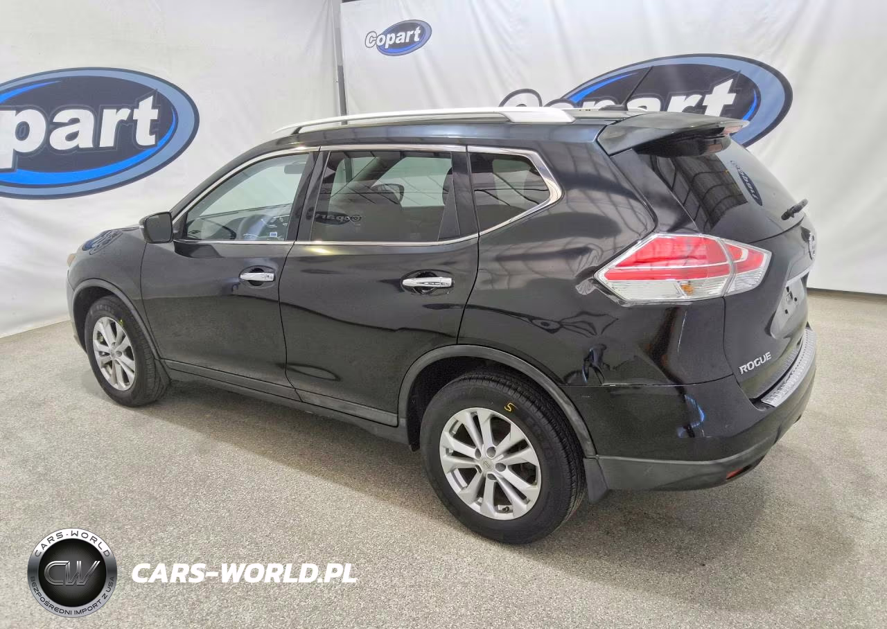 2015 Nissan Rogue Sv VIN:KNMAT2MV8FP568400 - 2