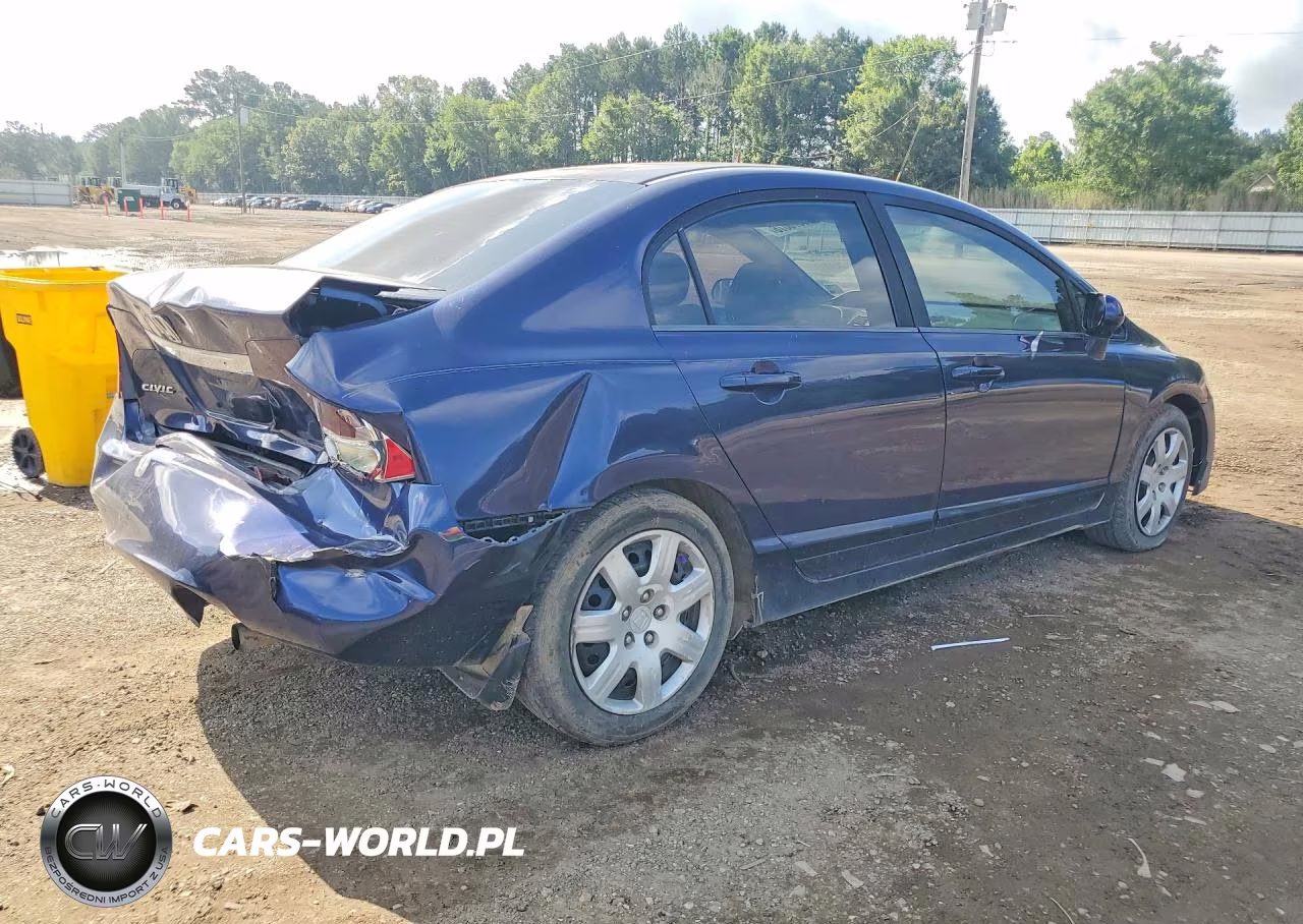 2009 Honda Civic Lx VIN:19XFA16509E001900 - 3