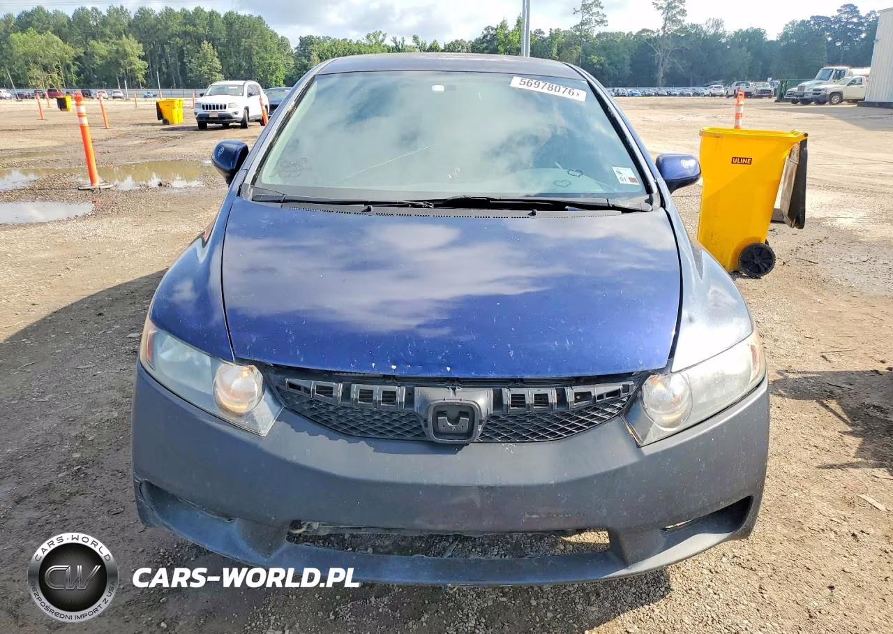 2009 Honda Civic Lx VIN:19XFA16509E001900 - 5