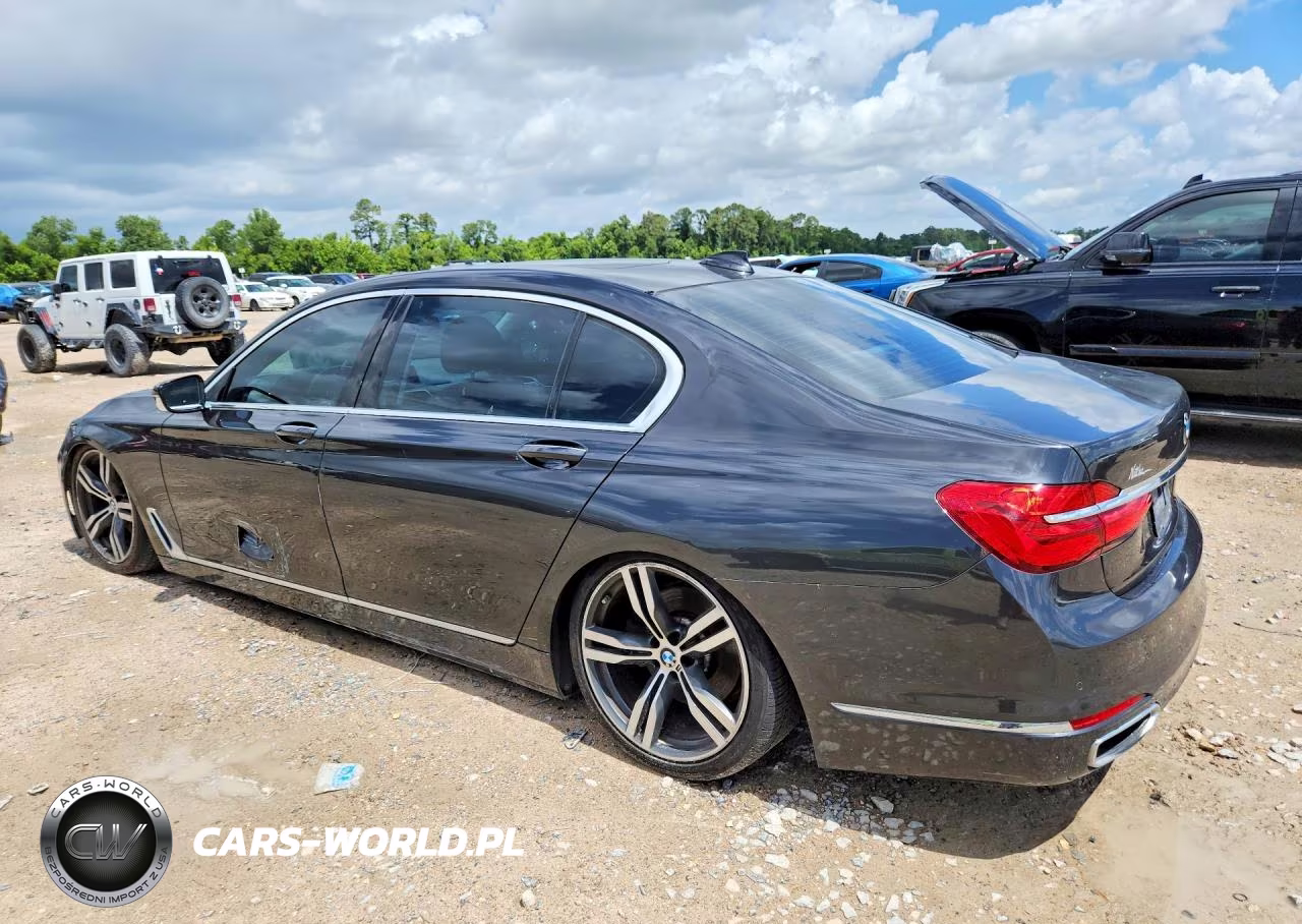 2018 BMW 740 I VIN:WBA7E2C57JG741481 - 2
