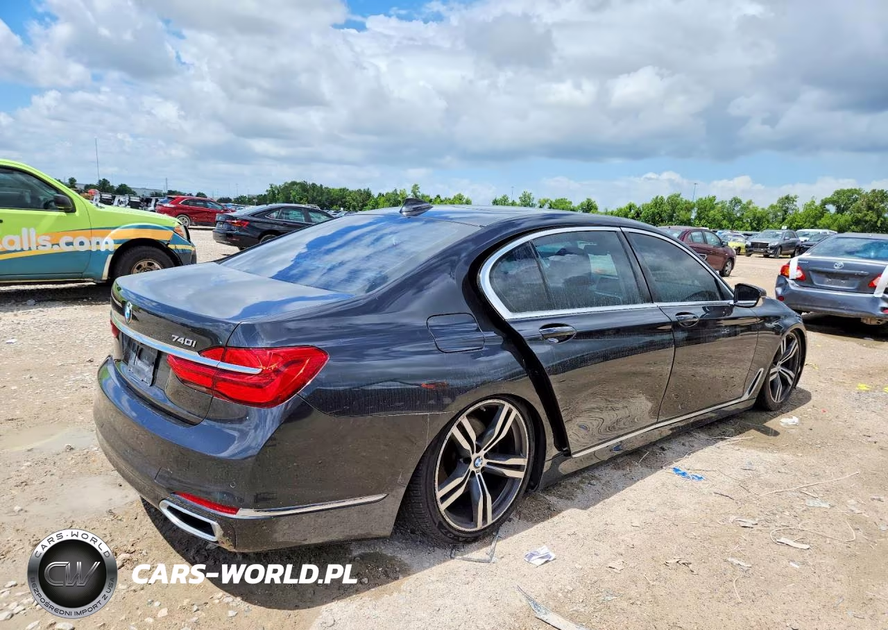 2018 BMW 740 I VIN:WBA7E2C57JG741481 - 3
